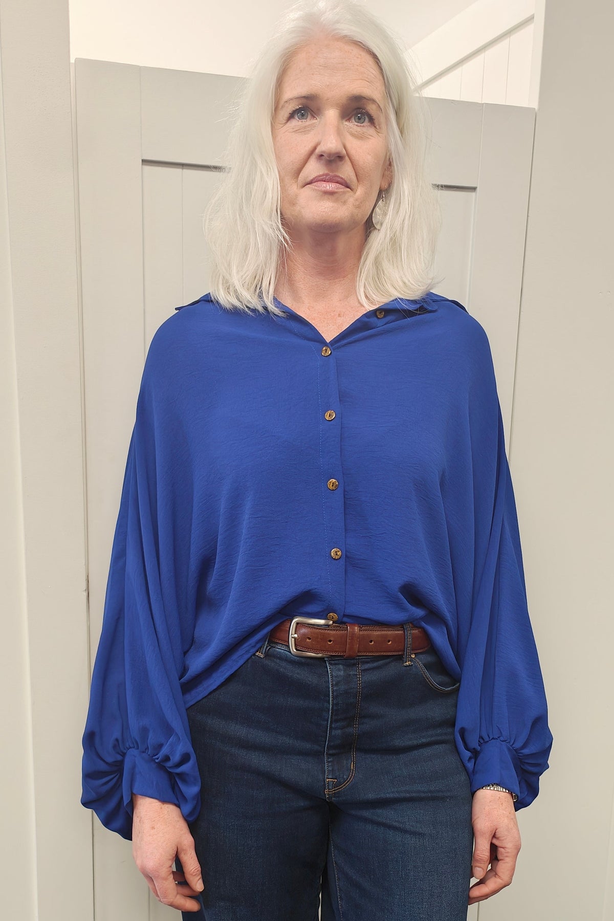 Cobalt - Loose Raya Shirt