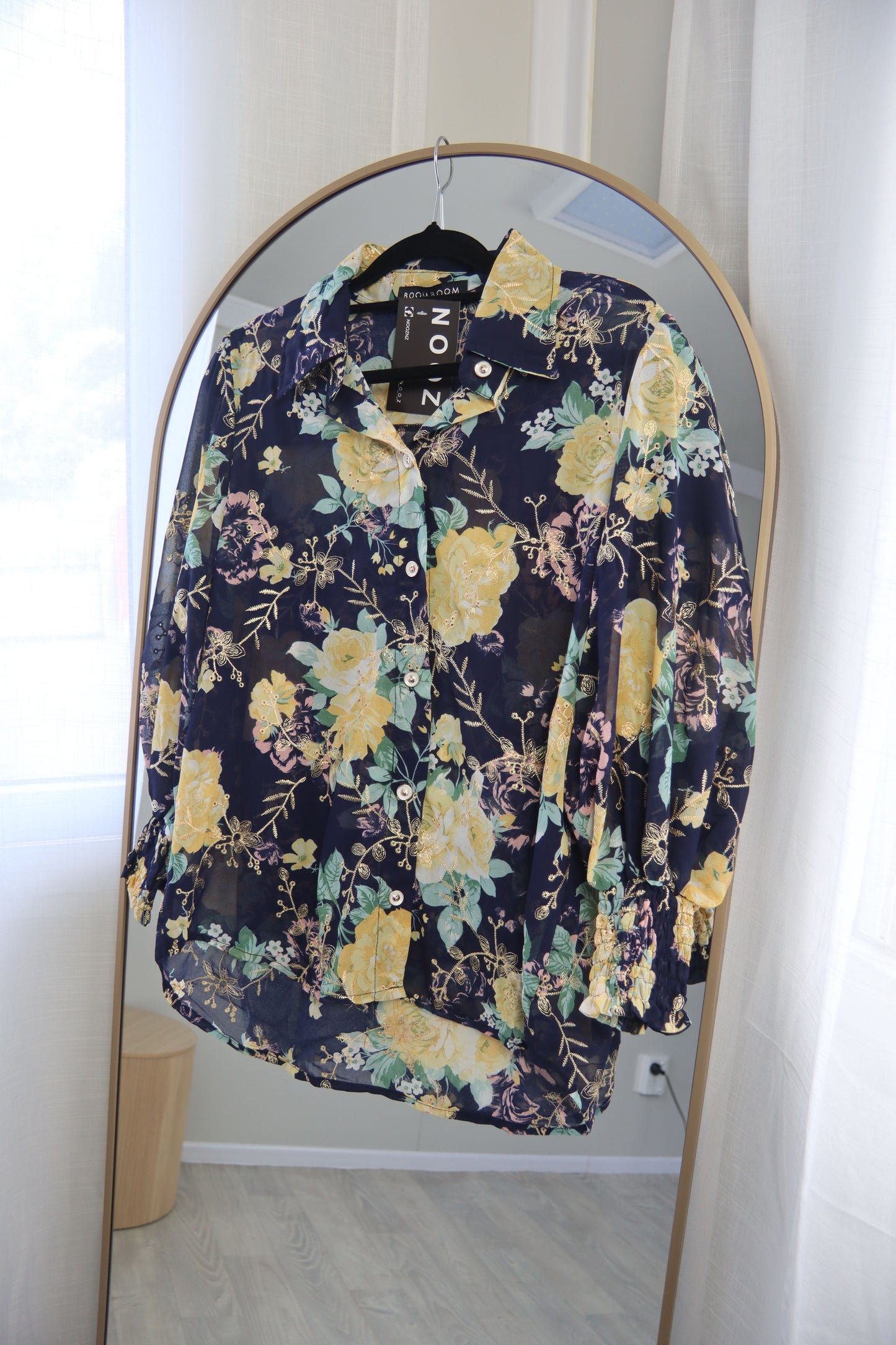 Florence Blouse - Navy