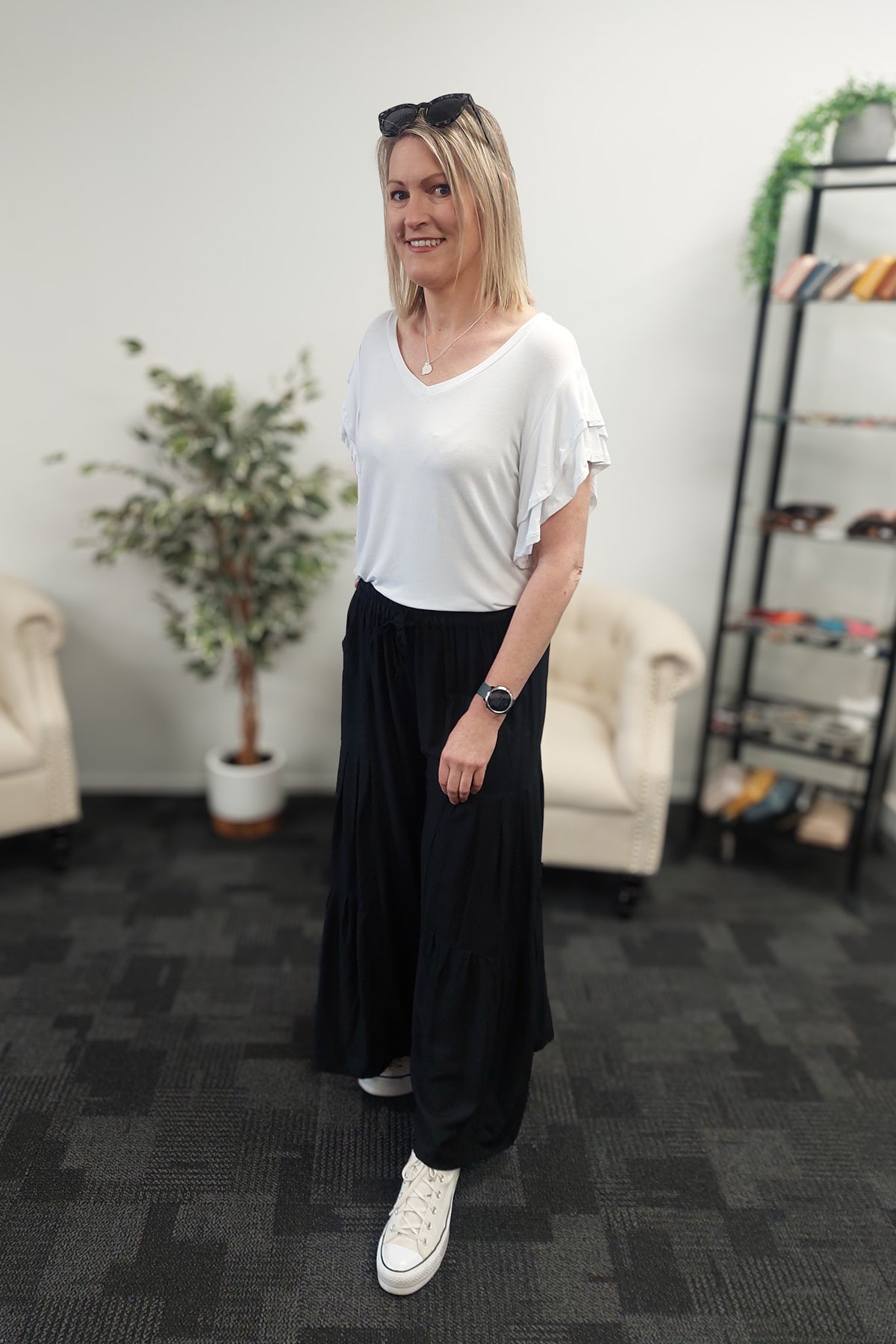 Island Days Culotte - Black