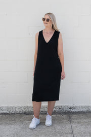 Kaitlyn Tank Dress - Black