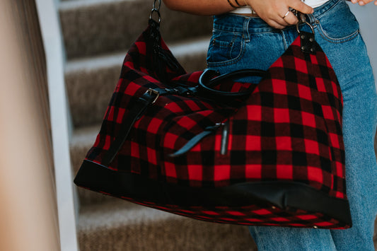 The Waikawa Overnighter - Red Check