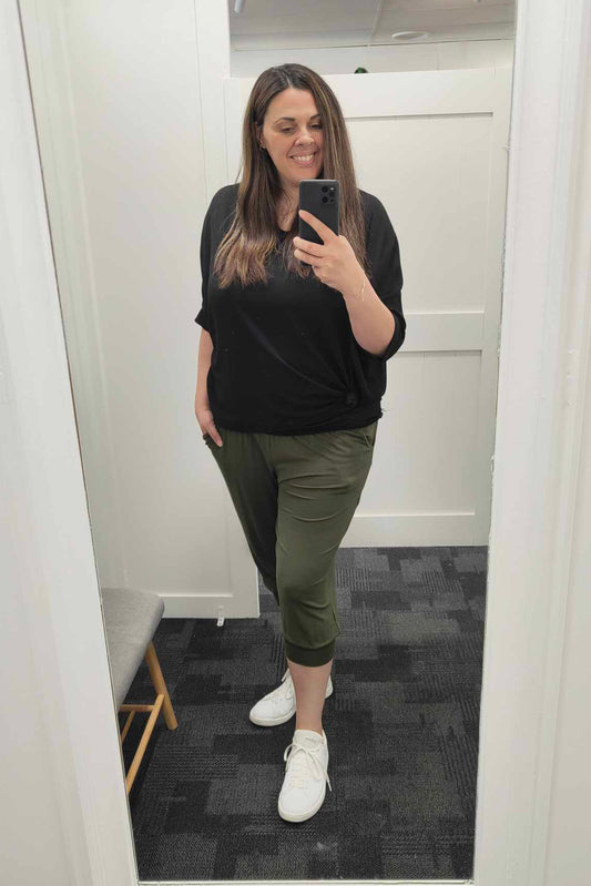 Green - 3/4 Lounge Pants