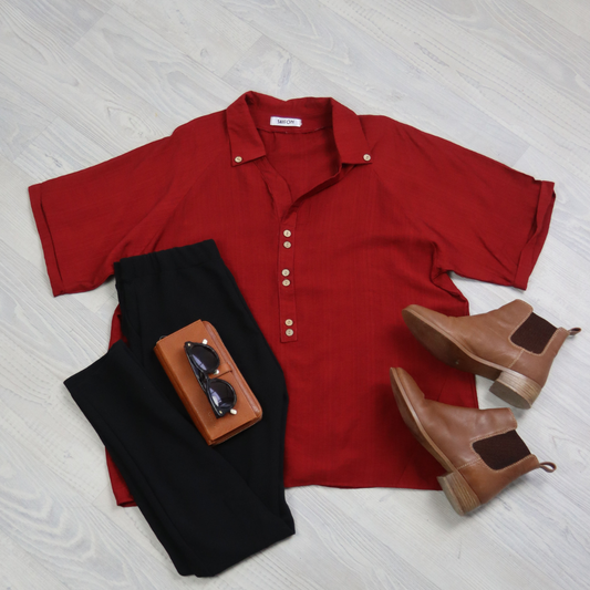 Matilda Top - Wine