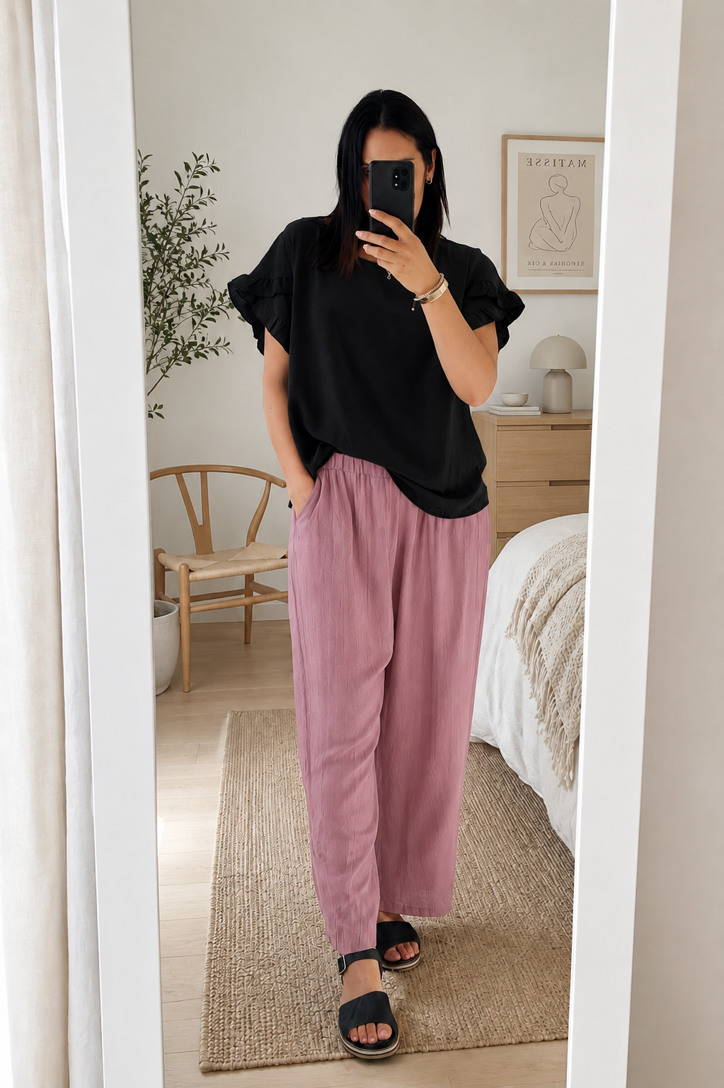 Blush - Straight Leg Pants