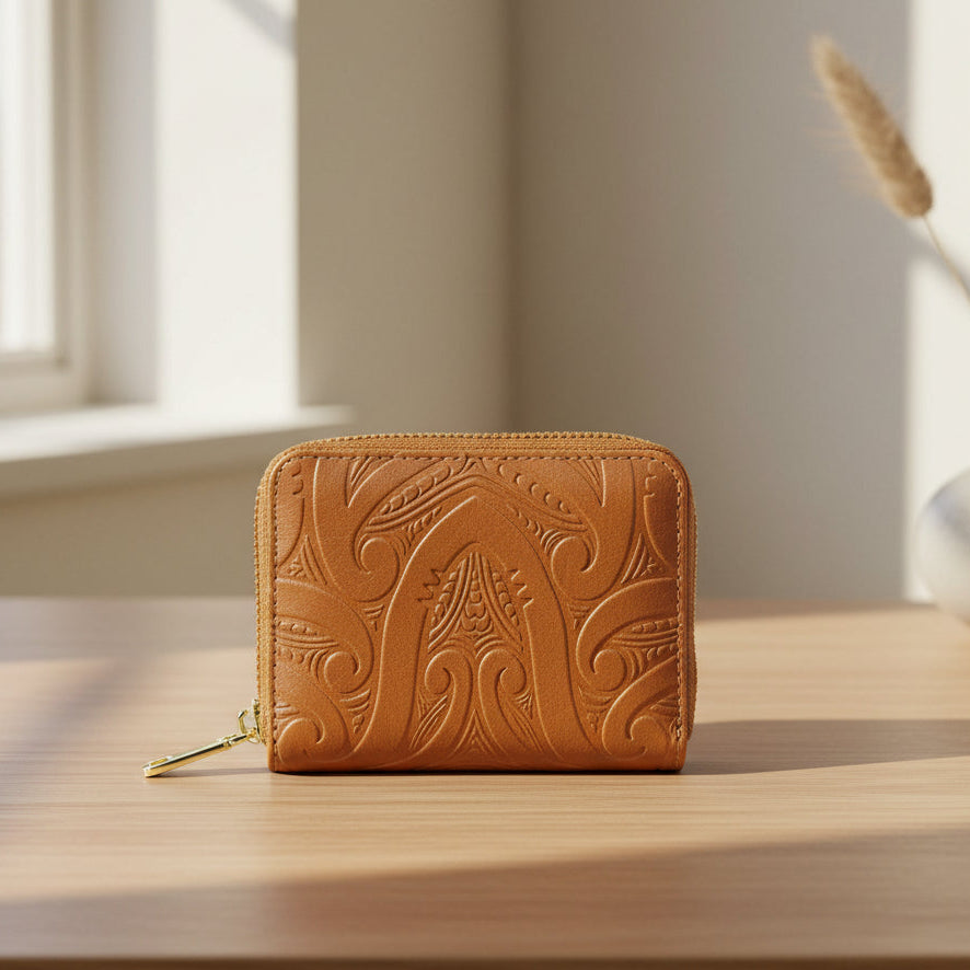 Miriama Grace Mission Bay Wallet - Tan