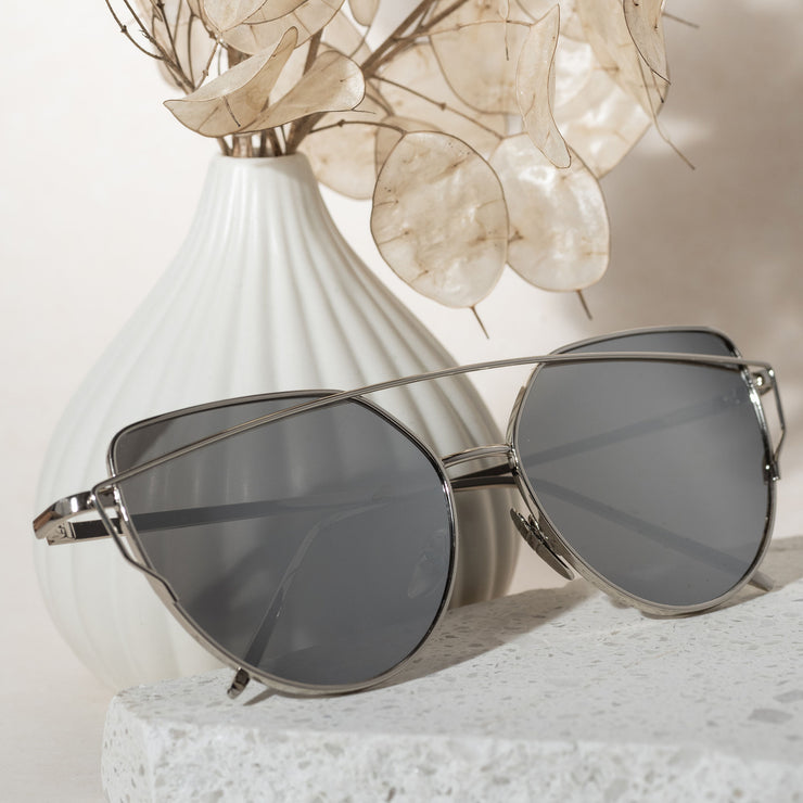 Deluxe Sunglasses - Silver
