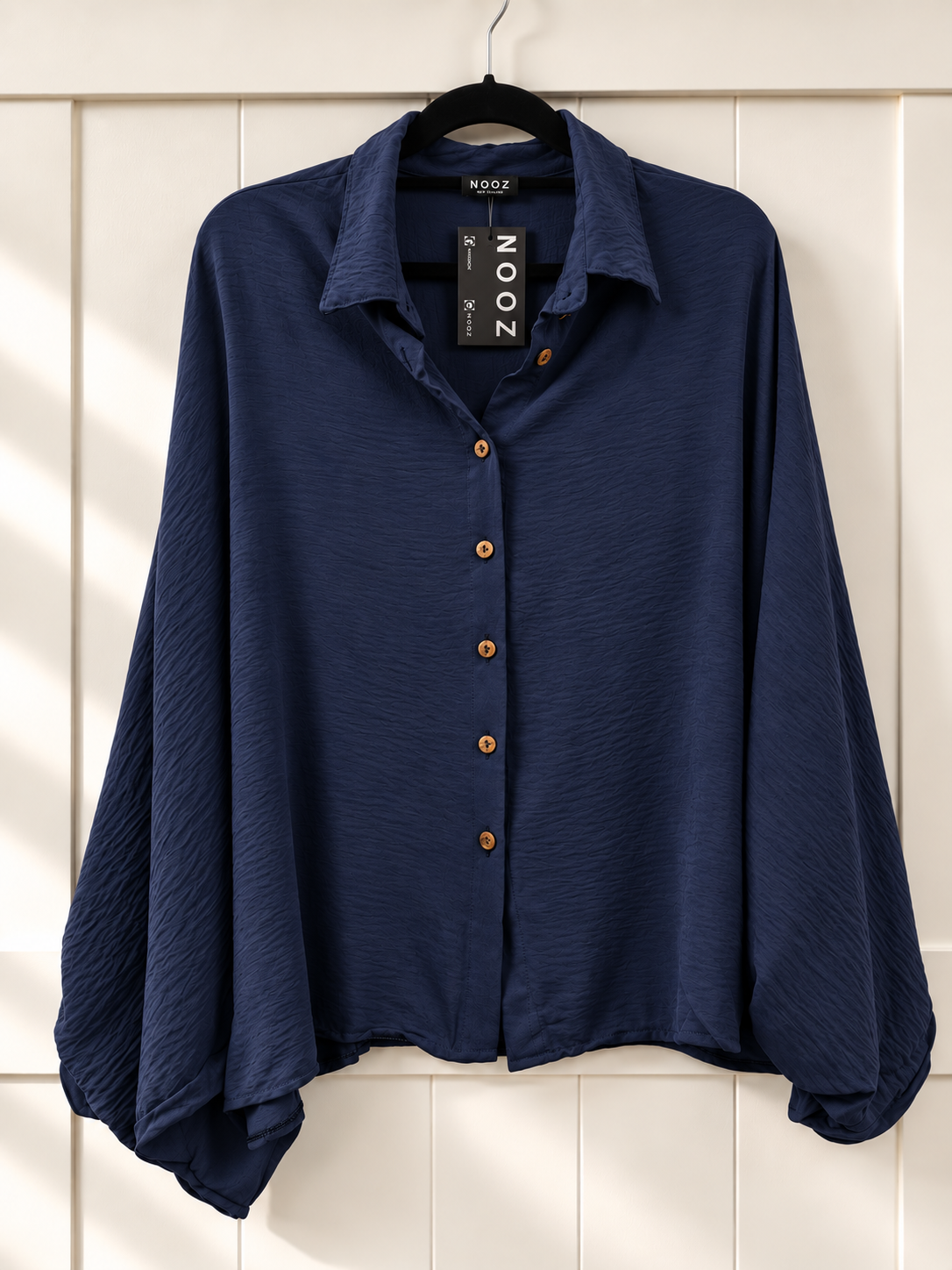 Navy - Loose Raya Shirt
