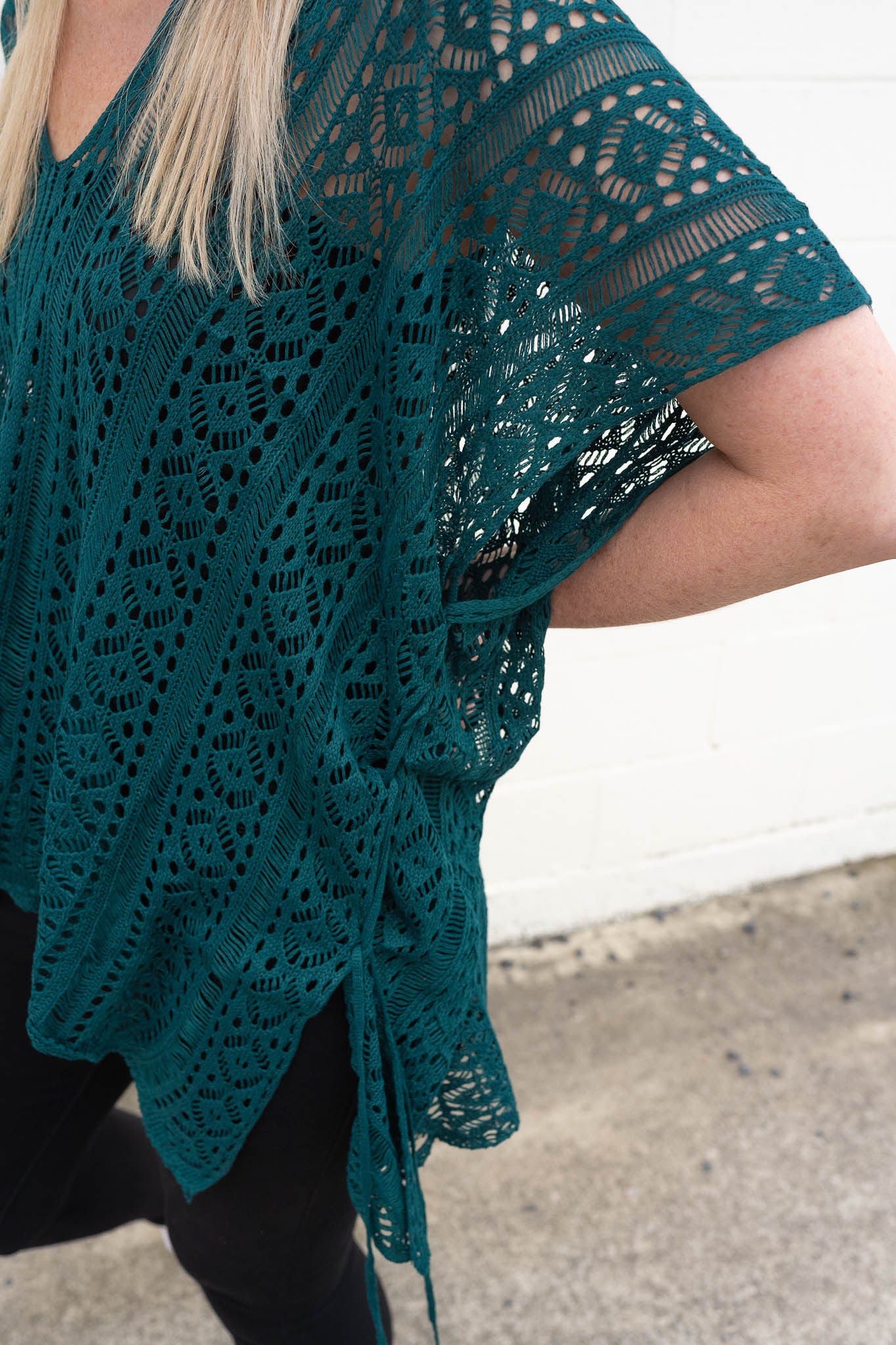 Crochet Overtop - Emerald