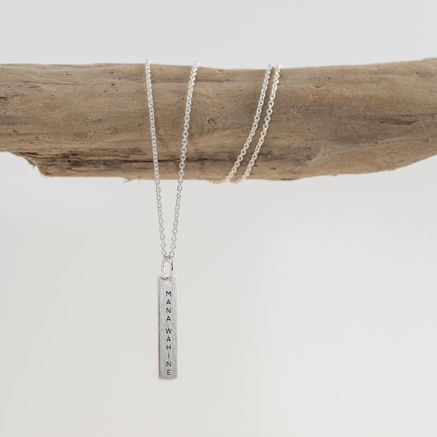 Mana Wahine Necklace - Silver