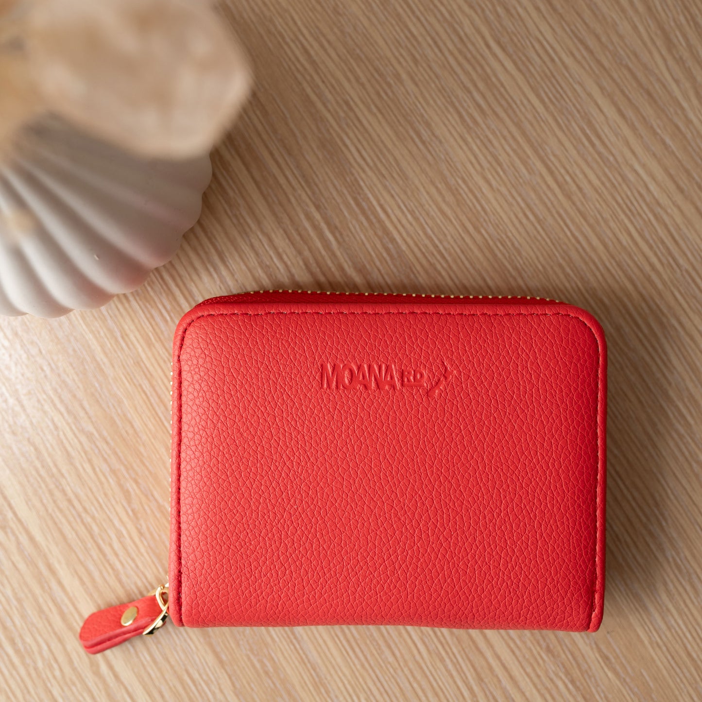 The Mission Bay Wallet - Coral