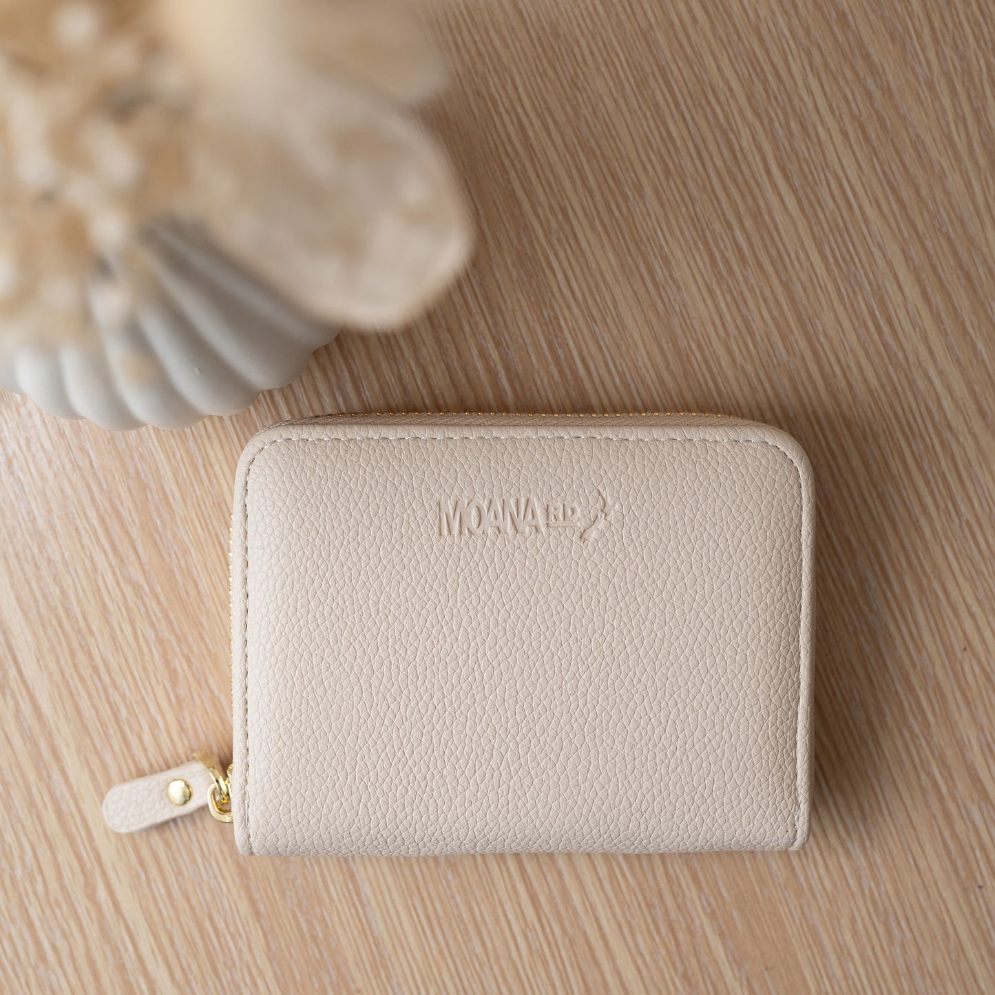 The Mission Bay Wallet - Cream