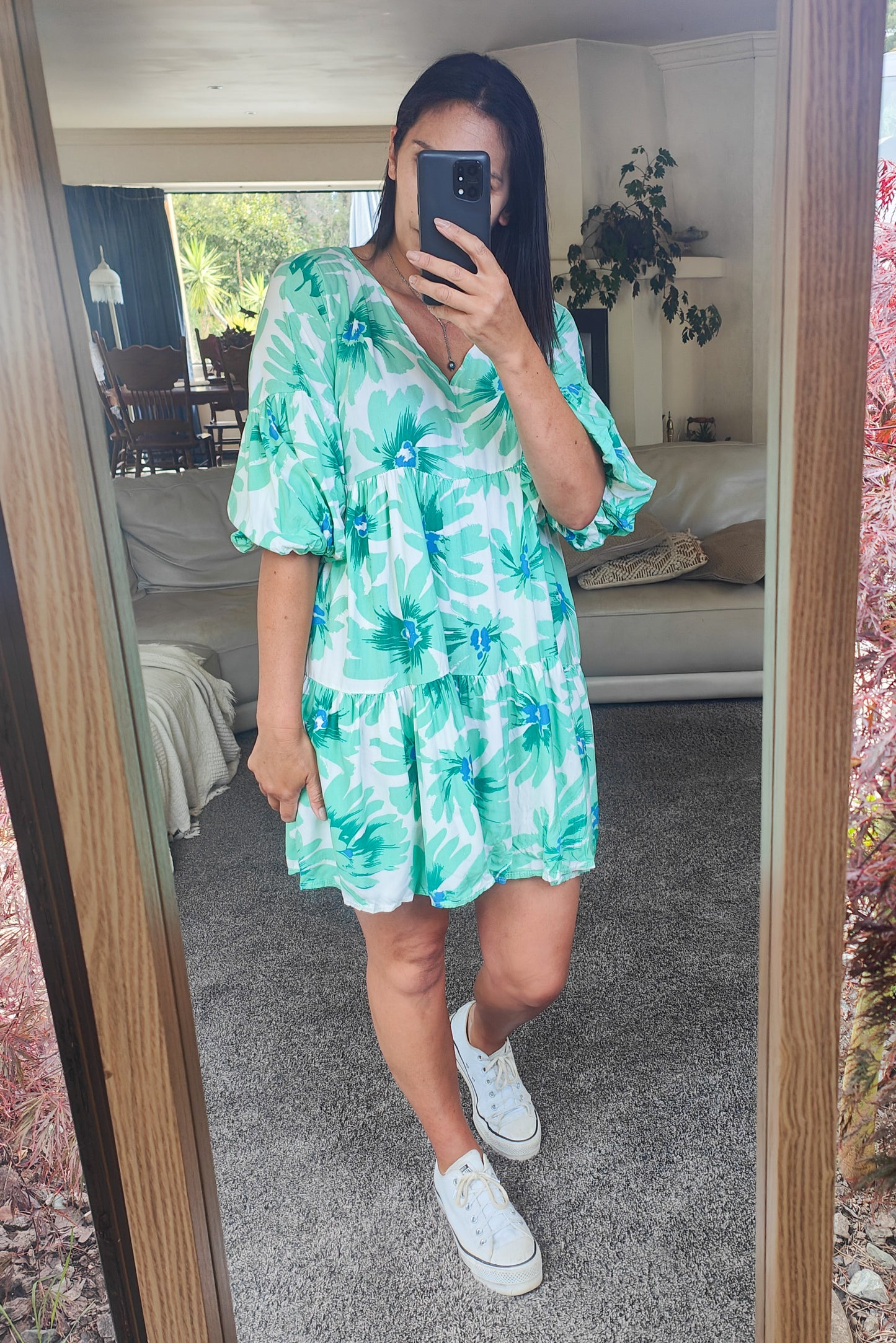 Floaty Resort Tunic - Seafoam