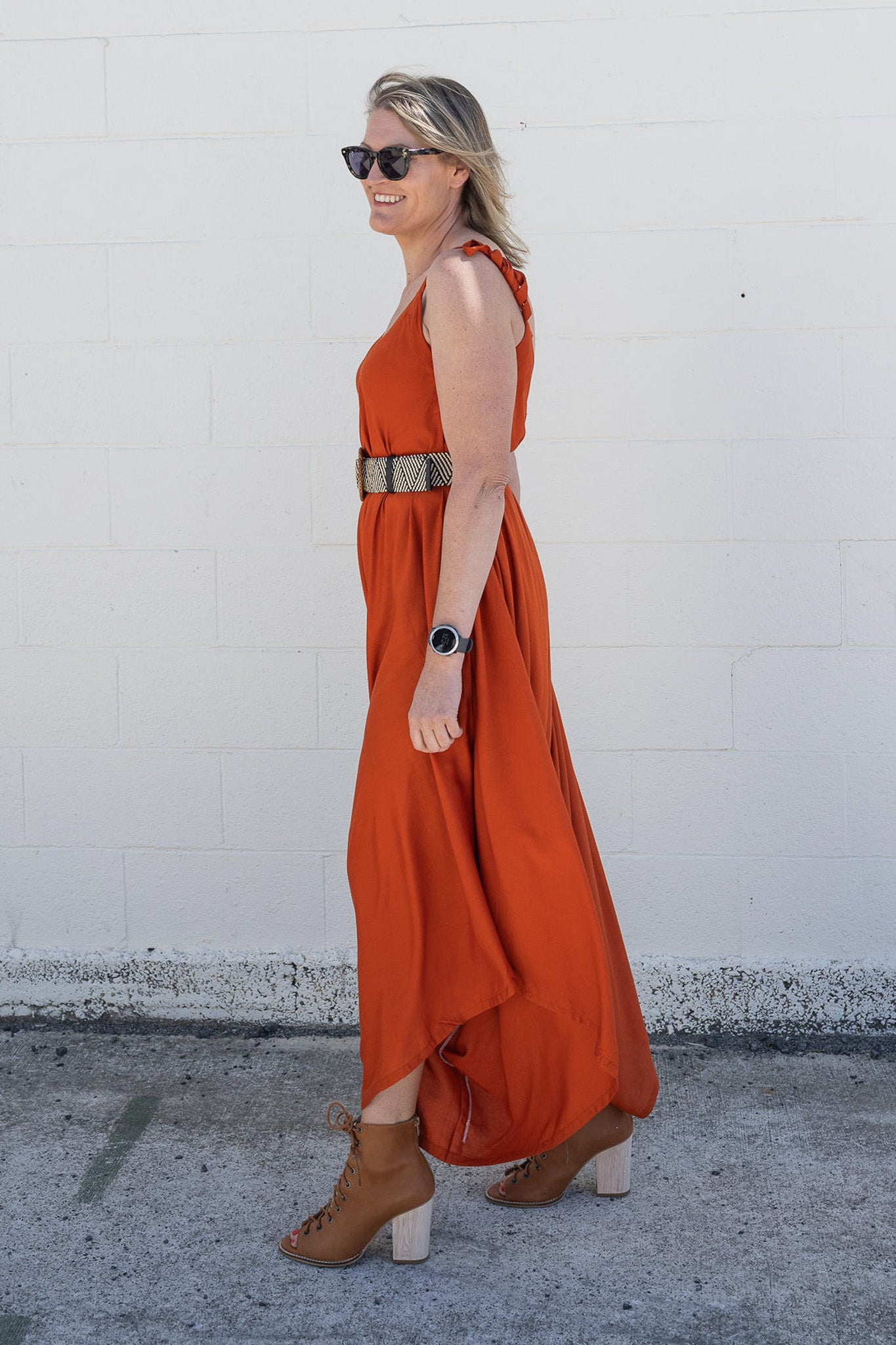 Rust Bali Jumpsuit