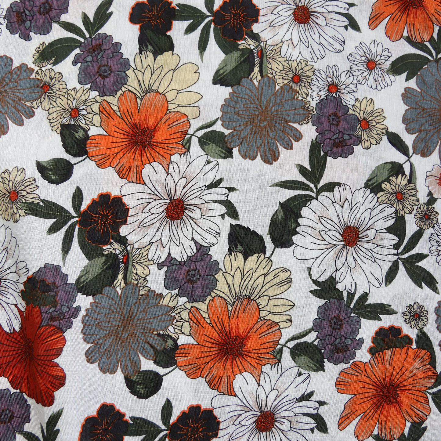 Short Sleeve Verity Tie Top - White Daisy