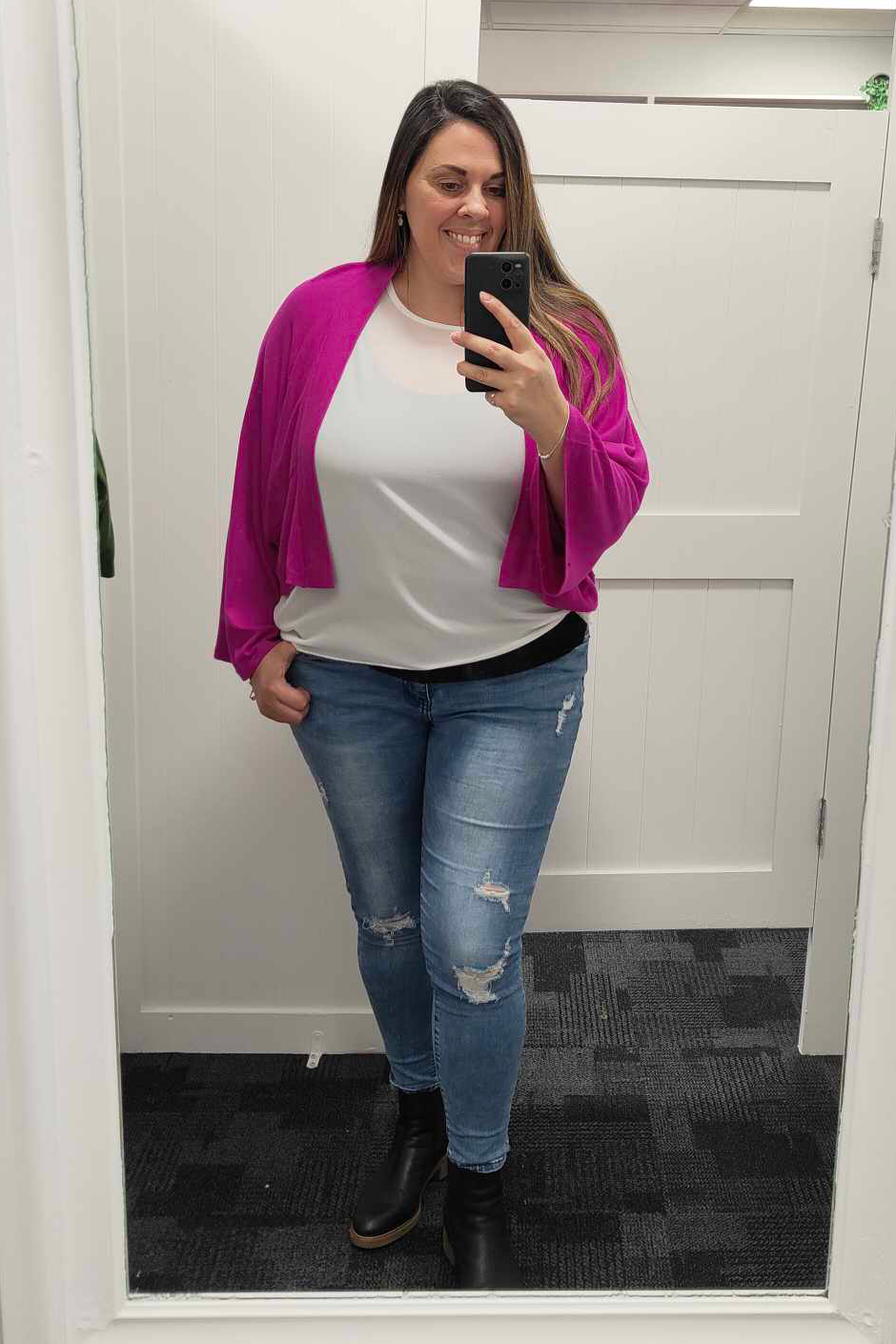 Tallulah Cardi - Fuchsia