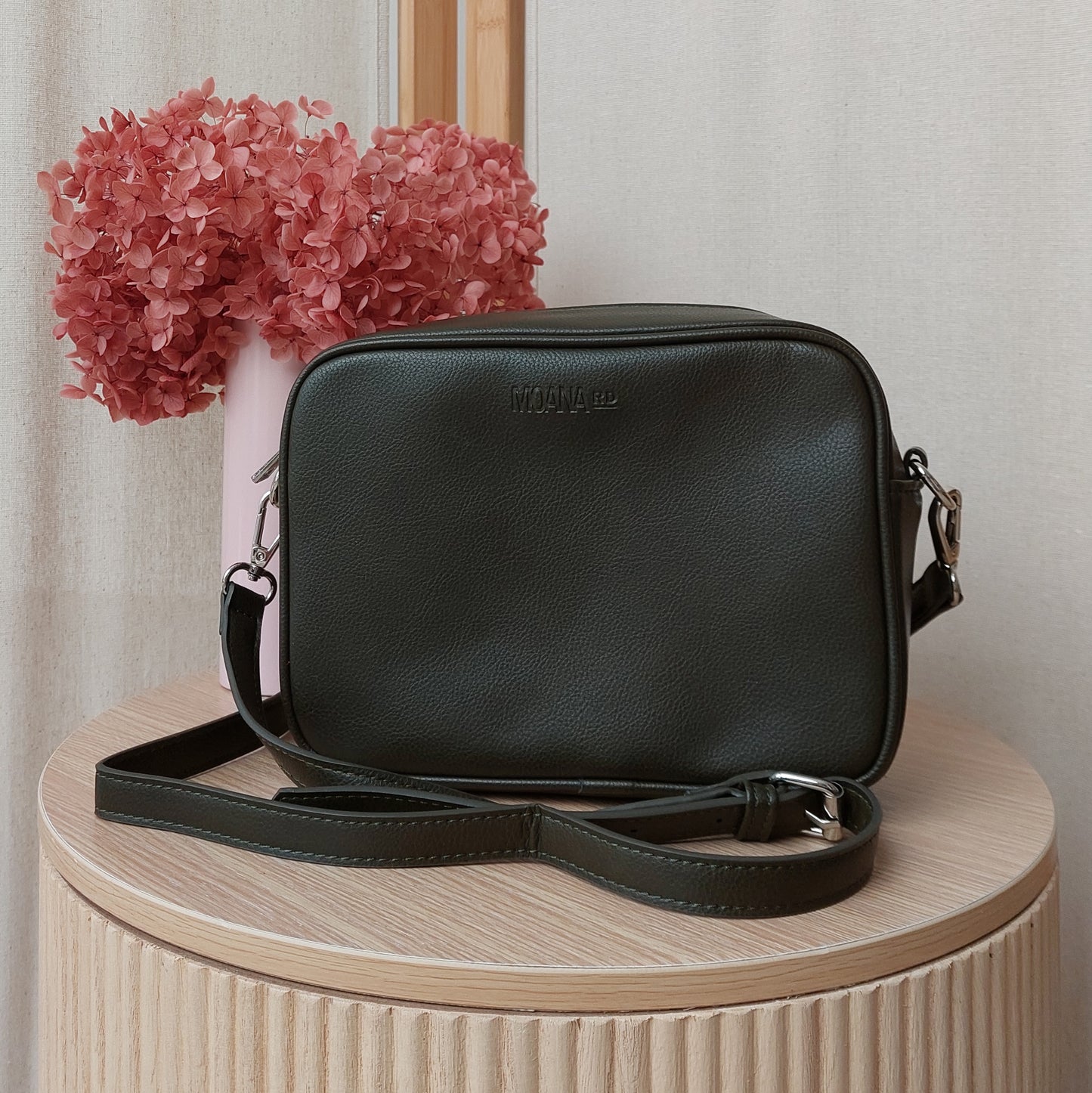 Vegan Leather Merivale Bag - Olive