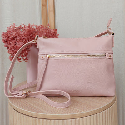 Vegan Leather Thorndon Bag - Pink