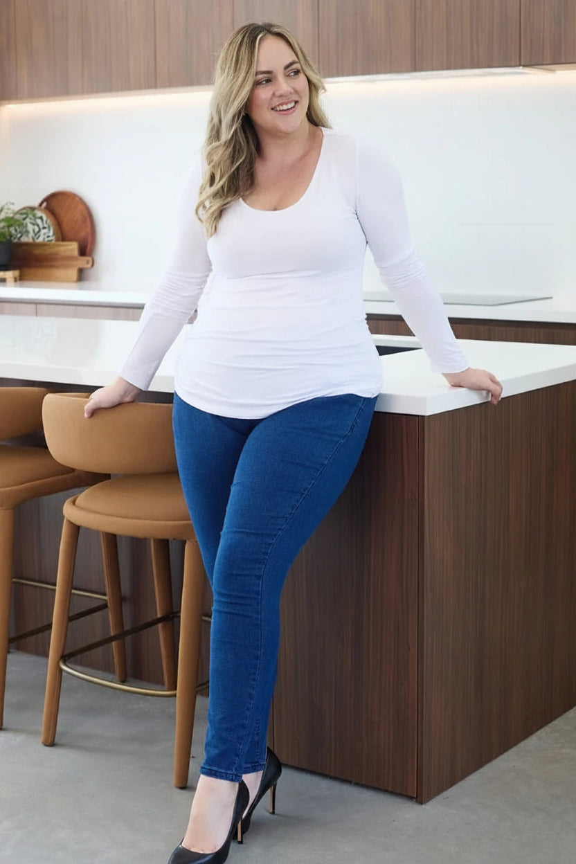 Layering Top - White