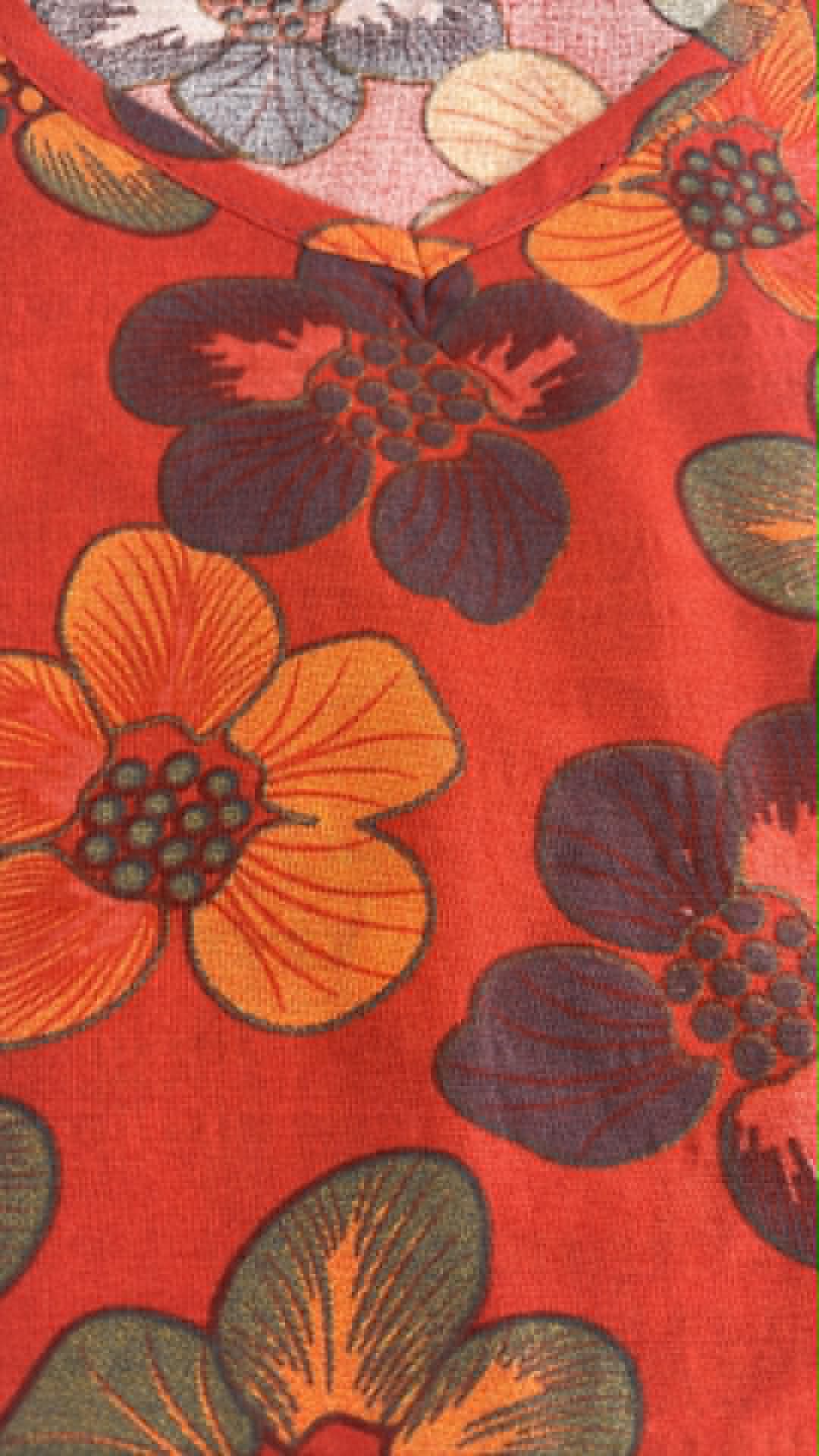 Short Sleeve Verity Tie Top - Vibrant Floral