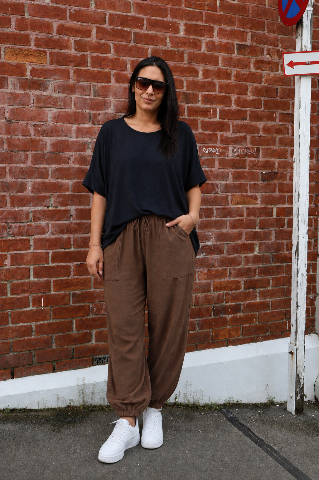 Chocolate Harem Pants
