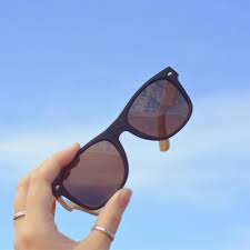 50/50s Sunglasses - Black with Brown Lenses