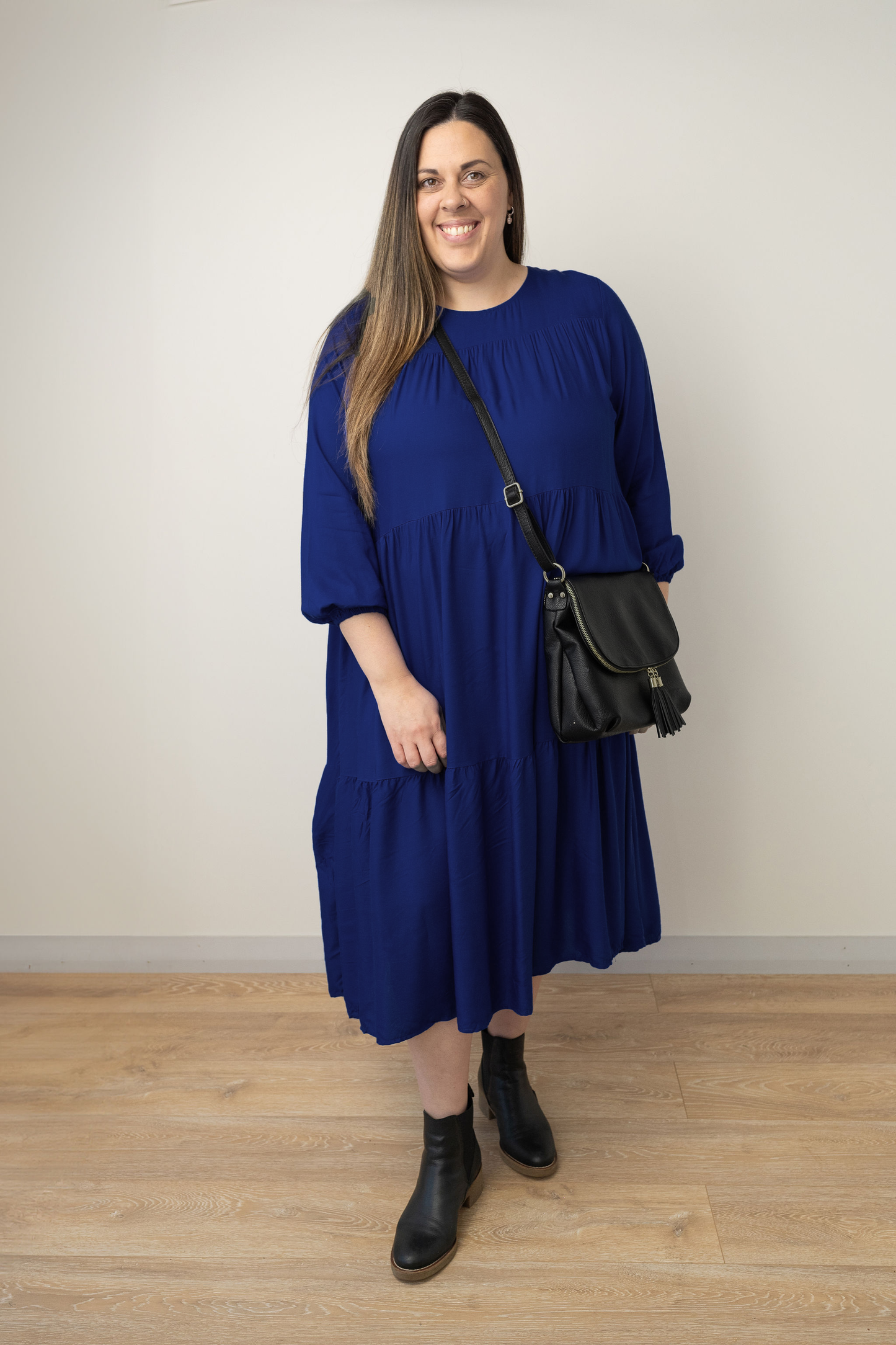 LS Cicely Smock Dress - Indigo