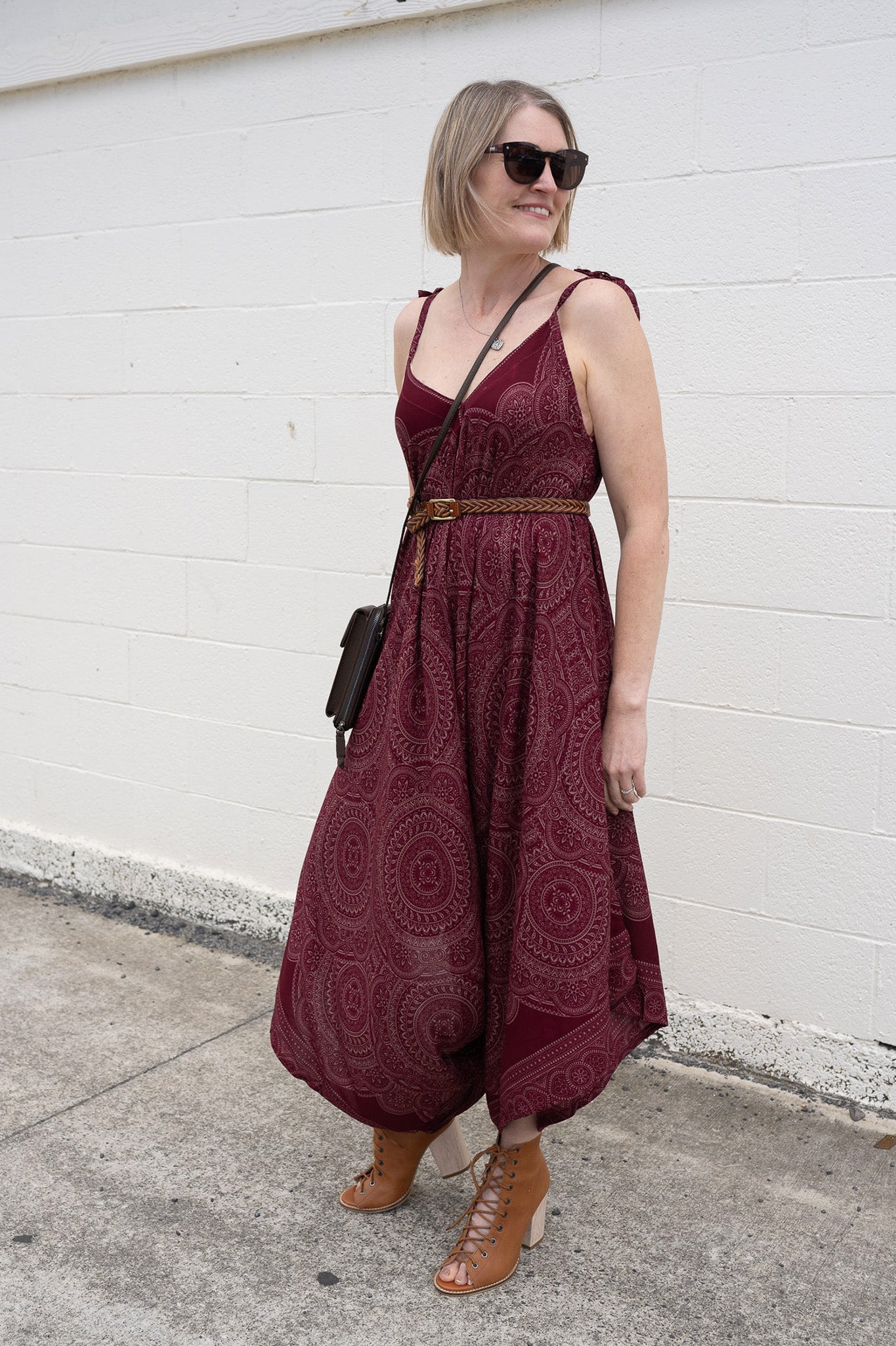 Wine Mandala Resort Jumpsuit