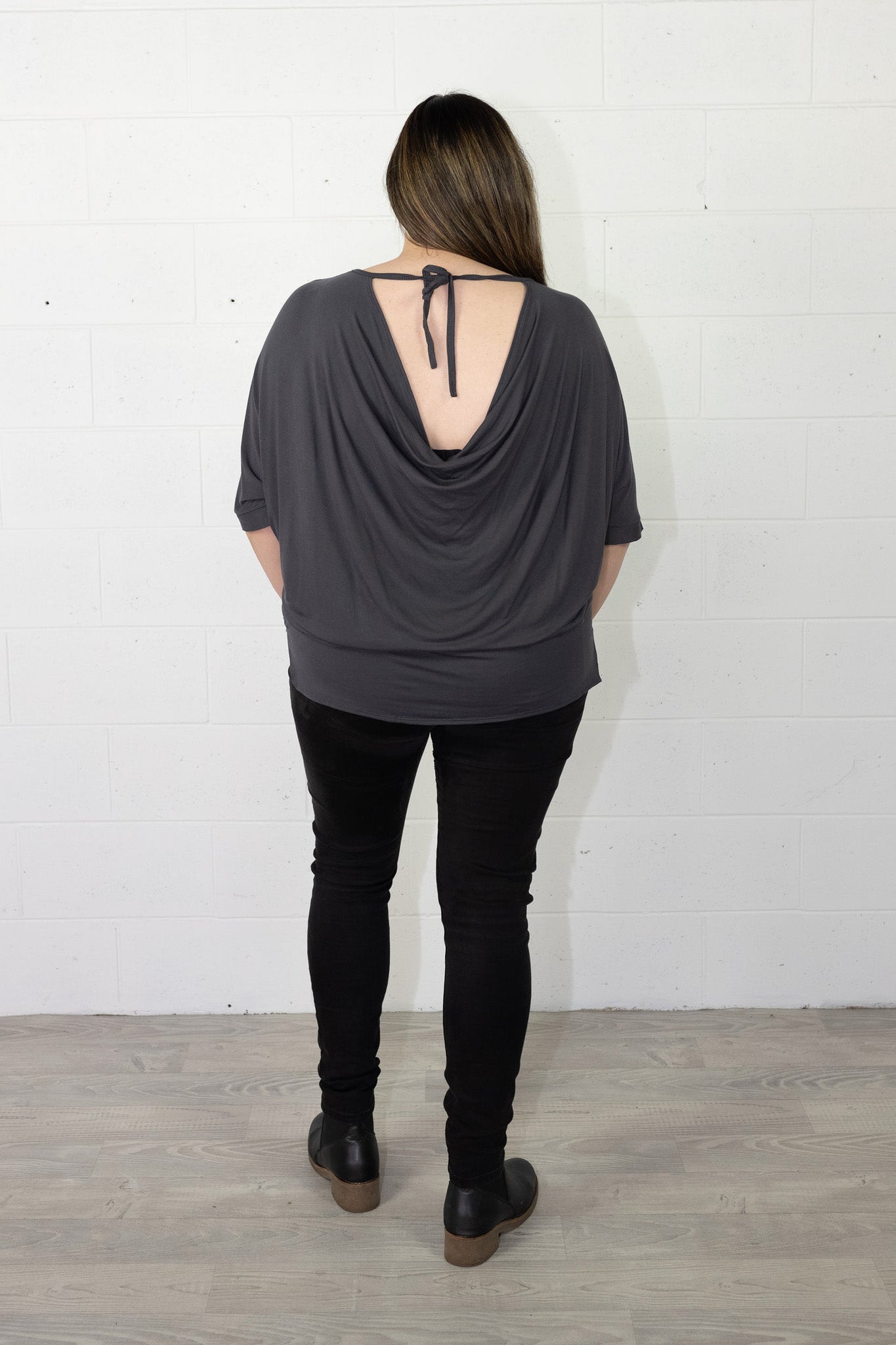 Grey Multi-way Top