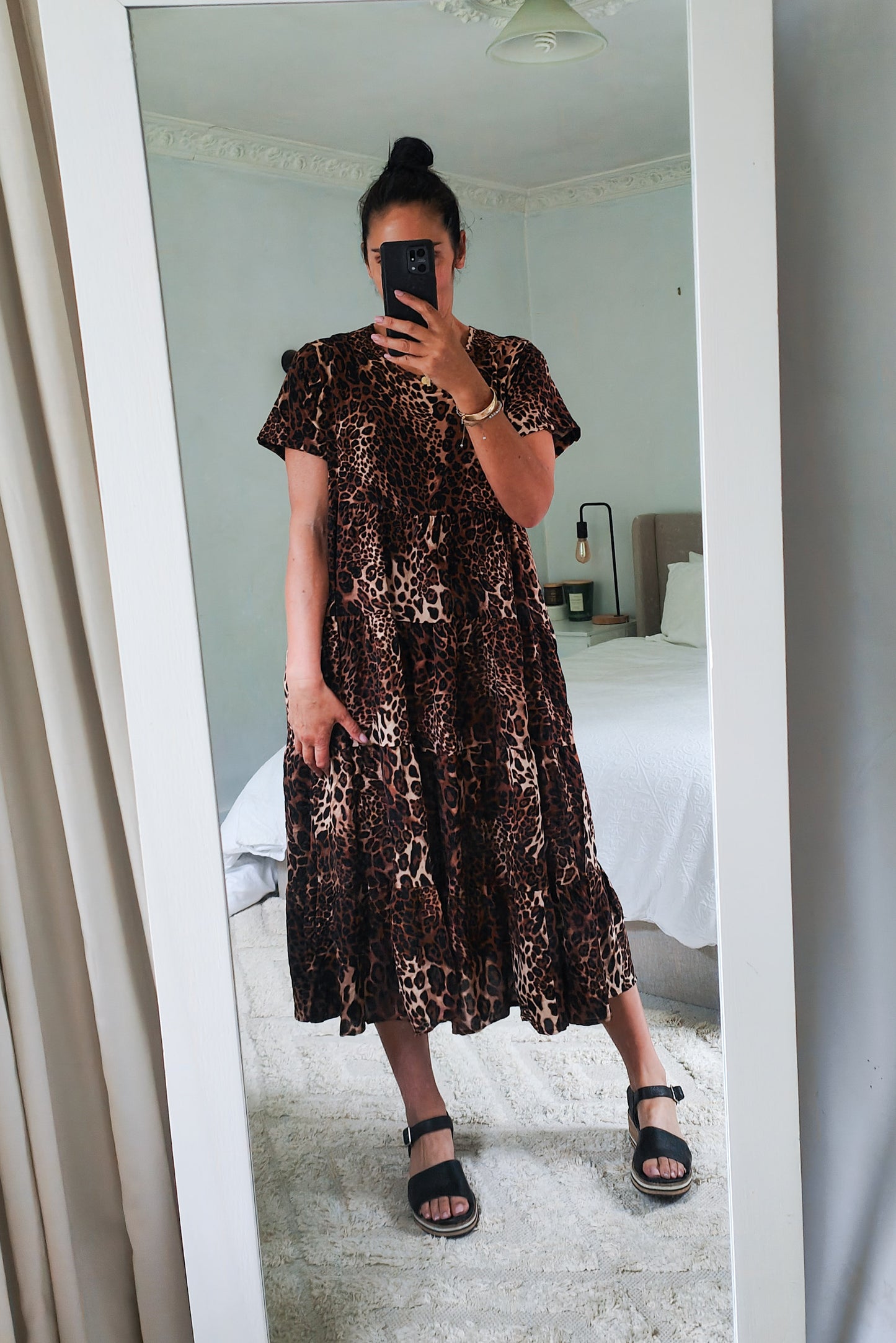 Nula Dress - Animal Print