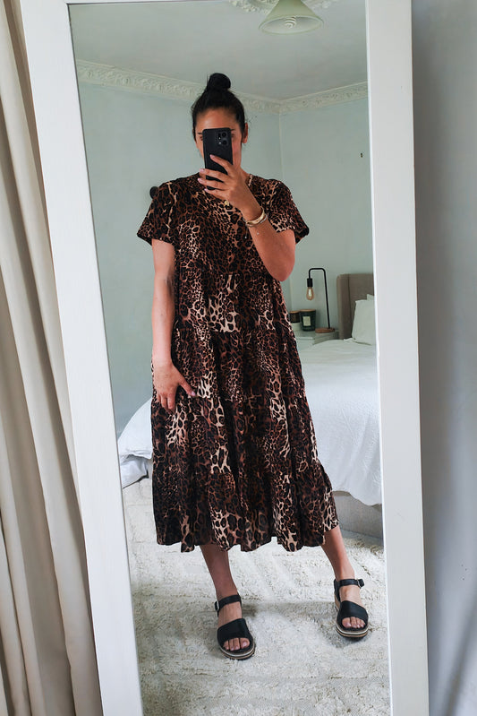 Nula Dress - Animal Print