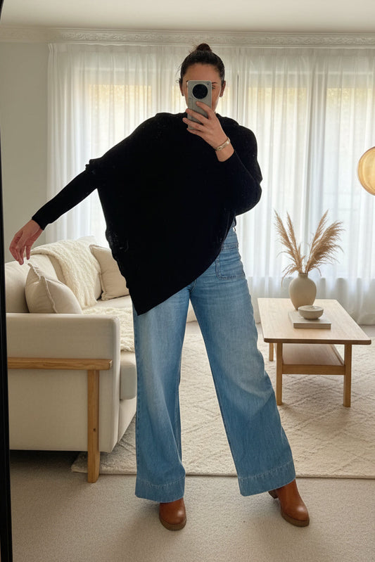 Asymmetrical Camille Top
