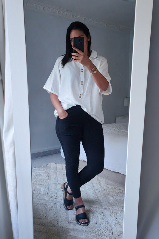 Matilda Top - White