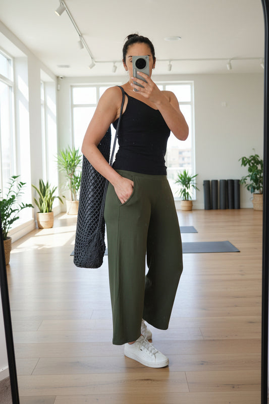 Green - Lounge Culottes
