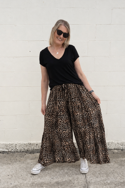 Island Days Culotte - Animal Print