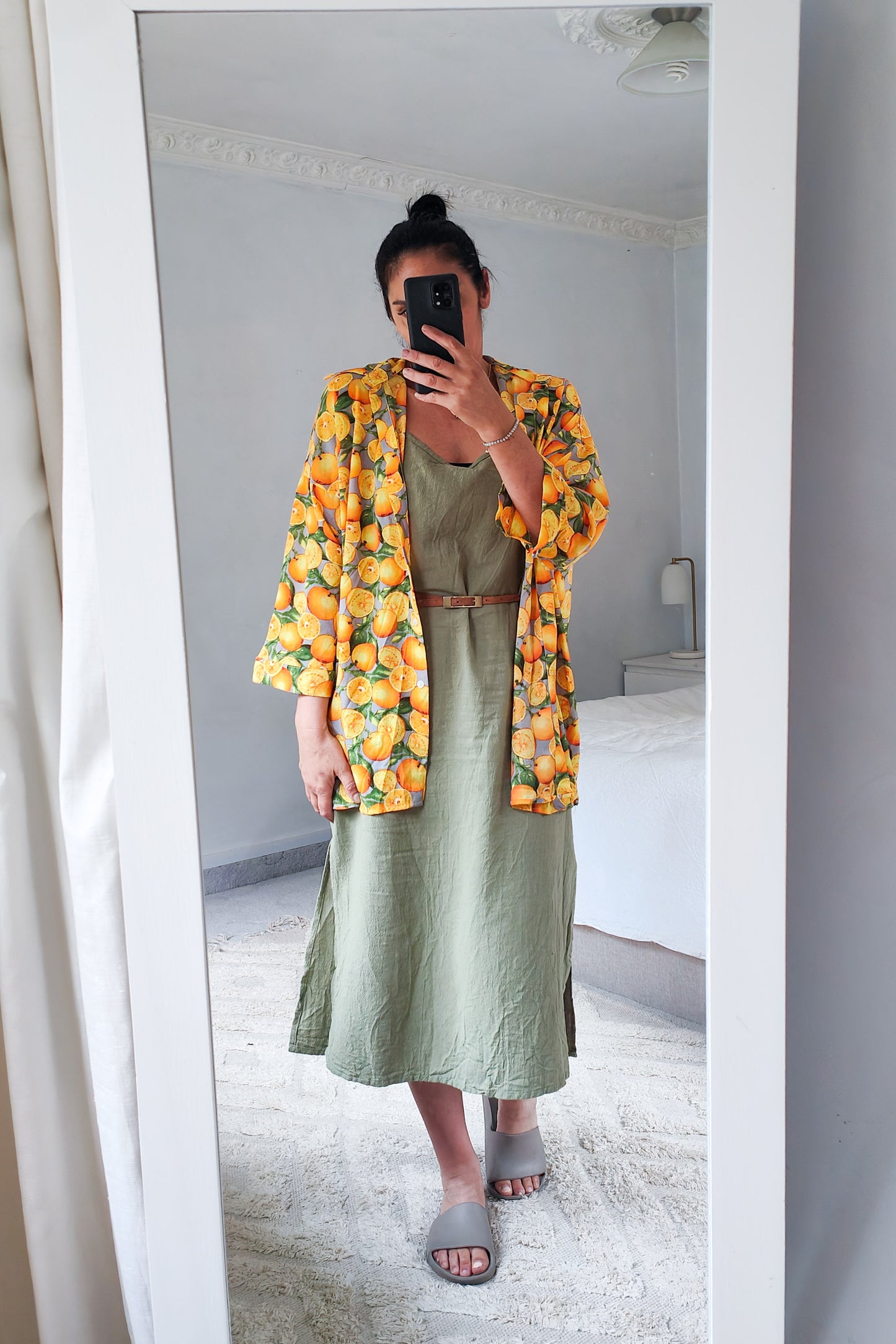 Zesty Crepe Shirt