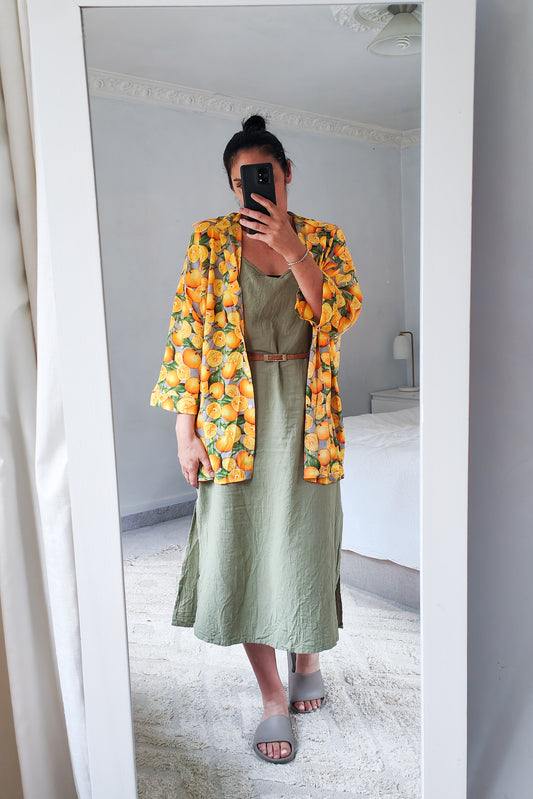 Zesty Crepe Shirt