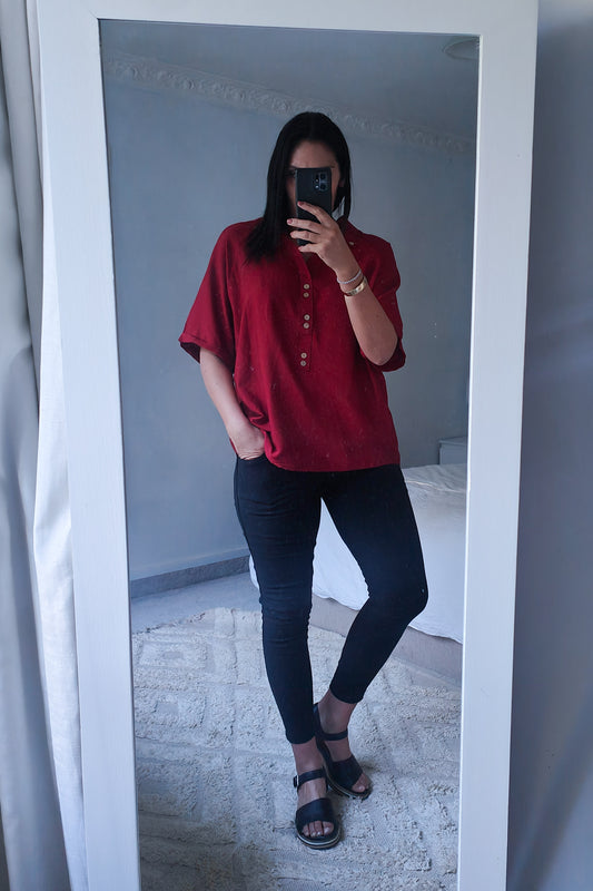 Matilda Top - Wine