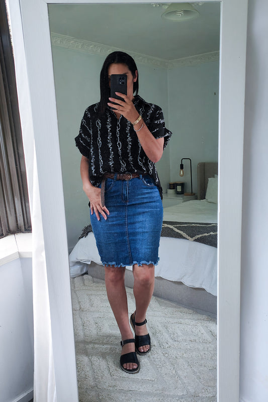 Tilly Blouse - Black