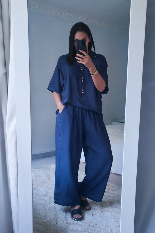 Matilda Top - Navy