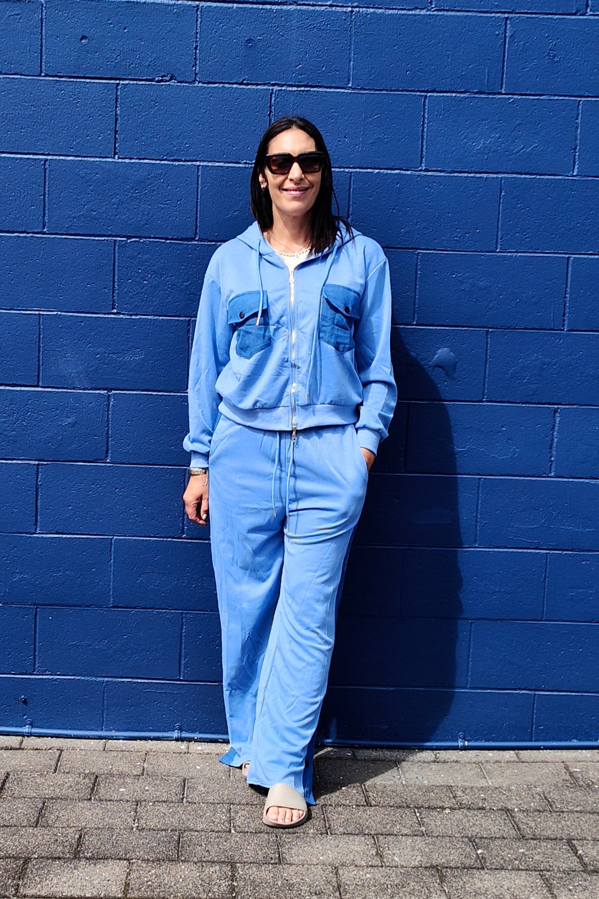 Rylee Joggers - Light Blue