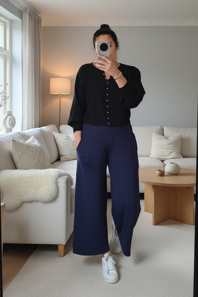 Navy - Lounge Culottes