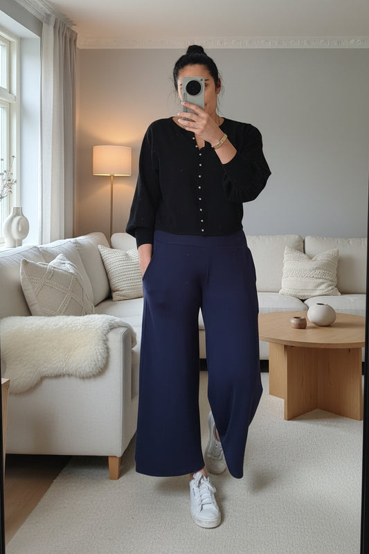 Navy - Lounge Culottes