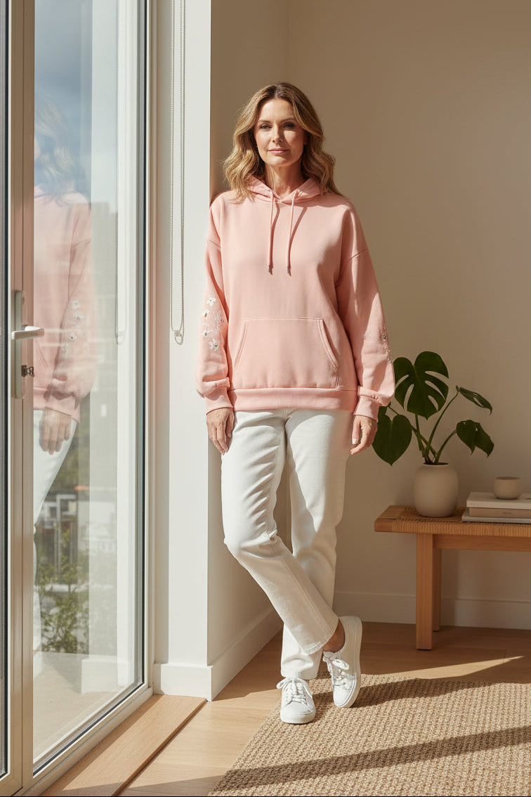 Pink - Wild Garden Hoodie