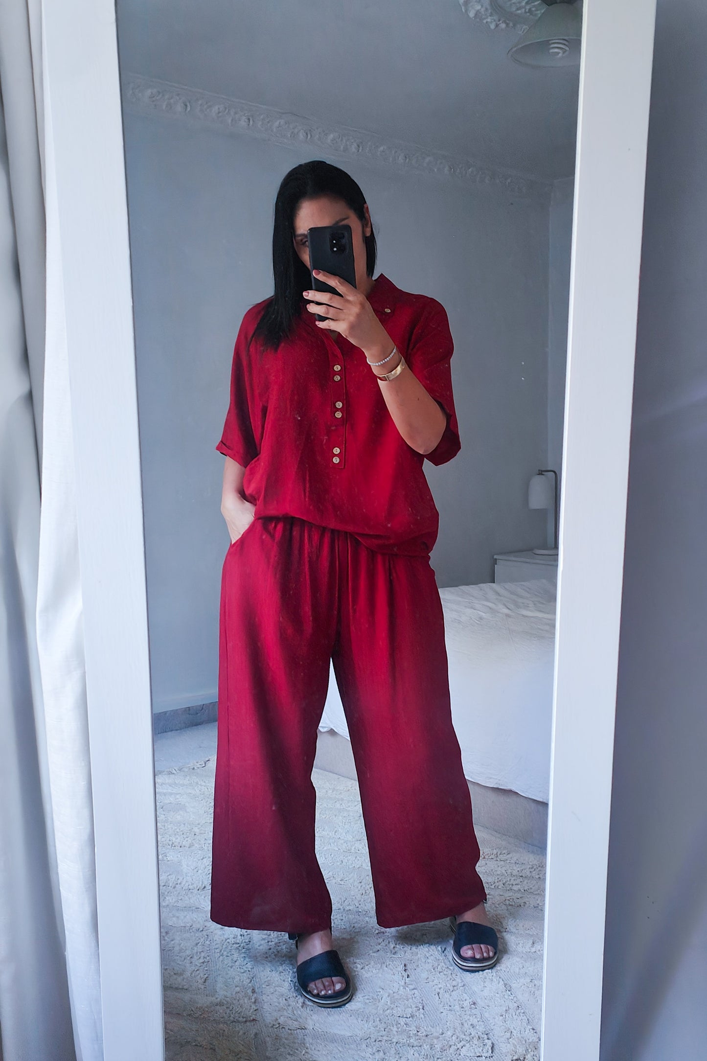 Matilda Top - Wine