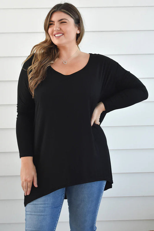 Slouch Tee -Black