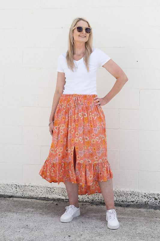 Tangerine Dove -  Magnolia Maxi Skirt