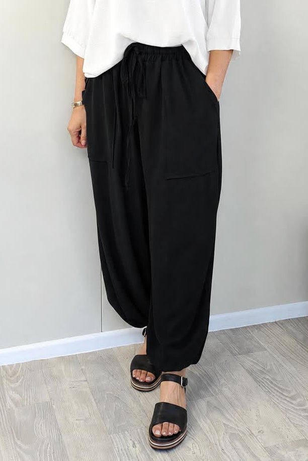 Black Harem Pants