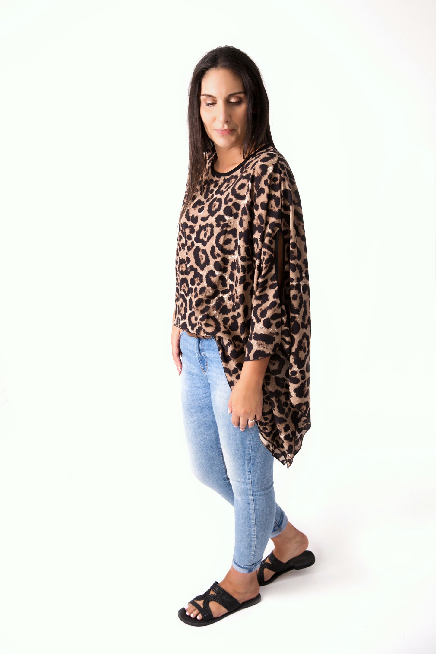 Butterfly Top - Animal Print