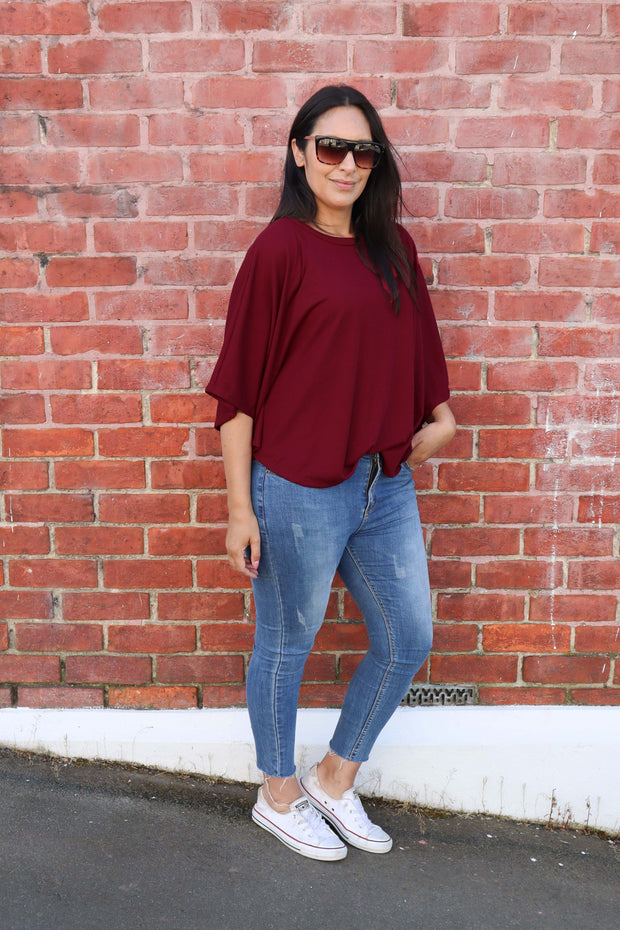 Kimmie Capelet - Maroon