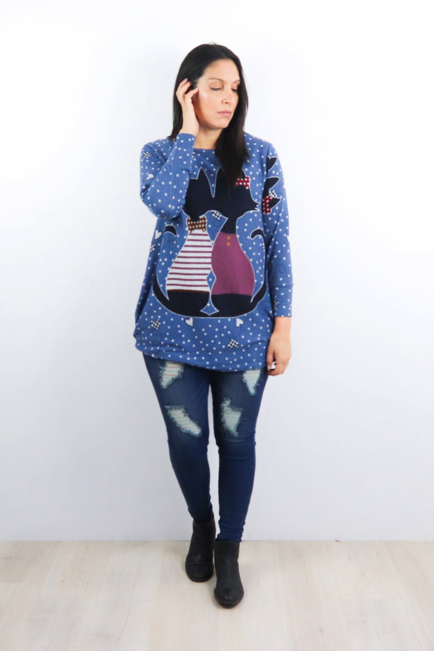 Kitty Heart Acrylic Jersey